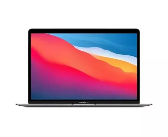 Laptop APPLE MacBook Air MGN63LL/A, 13.3" 2.5K, Apple M1, 8GB RAM, SSD 256GB, macOS, Gri