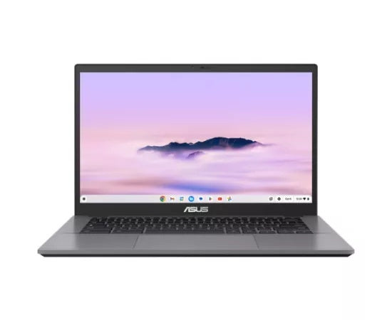 Laptop ASUS Chromebook Plus CX34 CX3402CBA-PQ0457, 14" Full HD, Intel® Core™ i3-1215U, 8GB RAM, SSD 128GB, Intel UHD Graphics, Sistem de operare Chrome OS, Rocky Grey