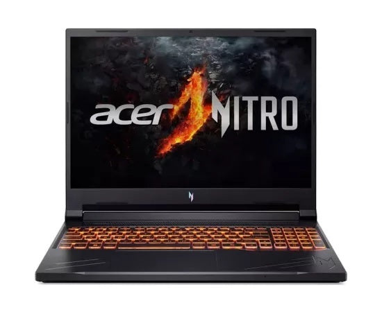 Laptop gaming ACER Nitro V16 ANV16-71 NH.QTQEX.004, 16" WUXGA 165Hz, Intel® Core™ i7 14650HX, 16GB RAM, SSD 1TB, nVidia GeForce RTX 4060 8GB, Fără sistem de operare, Obsidian Black