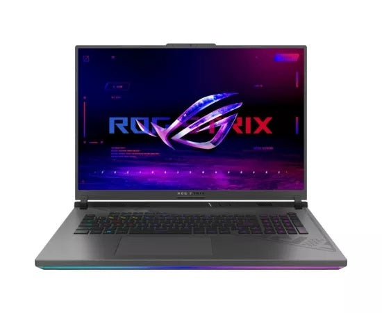 Laptop gaming ASUS ROG Strix G18 G814JIR-N6002, 18" 2.5K 240Hz, Intel® Core™ i9-14900HX, 32GB RAM, SSD 1TB, nVidia GeForce RTX 4070 8GB GDDR6, Fără sistem de operare, Eclipse Gray