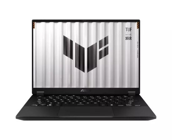 Laptop gaming ASUS TUF A14 FA401WV-RG025, 14" 2.5K 165Hz, AMD® Ryzen™ AI 9 HX 37, 16GB RAM, SSD 1TB, nVidia GeForce RTX 4060 8GB GDDR6, Fara sistem de operare, Jaeger Gray