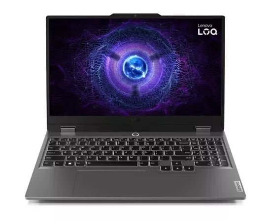 Laptop gaming LENOVO LOQ 15IAX9 83GS00ADRM, 15.6" Full HD 144Hz, Intel® Core™ i5-12450HX, 24GB RAM, SSD 1TB, nVidia GeForce RTX 4050 6GB GDDR6, Fara sistem de operare, Luna Gray