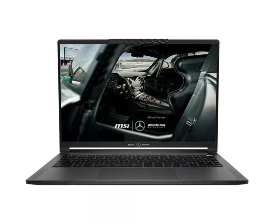 Laptop gaming MSI Stealth 16 MercedesAMG A1VGG, 16" QHD+ 240Hz, Intel® Core™ Ultra 9 185H, 32GB RAM, SSD 2TB, nVidia GeForce RTX 4070 8GB GDDR6, Windows 11 Home, Gri Selenit