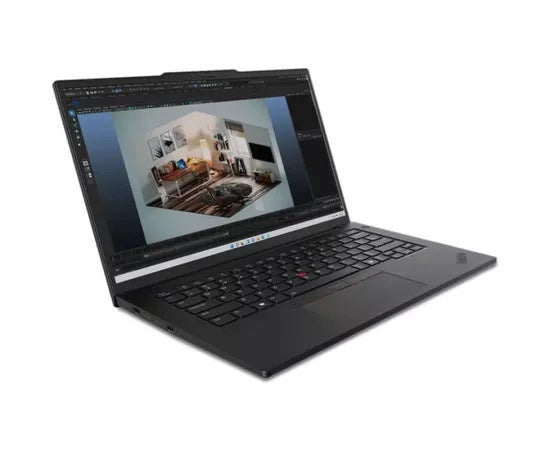 Laptop LENOVO ThinkPad P14s Gen 5 21G2000GRI, 14.5" WQXGA, Intel® Core™ Ultra 7 165H, 32GB RAM, SSD 2TB, nVidia GeForce RTX 500 Ada Generation 4GB GDDR6, Windows 11 Pro, Negru