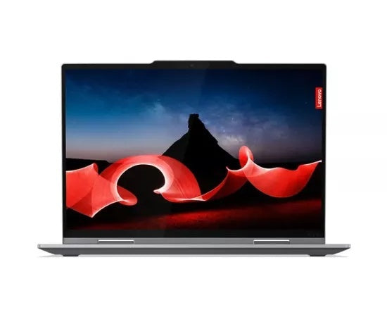 Laptop LENOVO ThinkPad X1 2-in-1 Gen 9 21KE003MRI, 14" WUXGA tactil, Intel® Core™ Ultra 7 165U, 64GB RAM, SSD 1TB, Grafică Intel, Windows 11 Pro, Gri